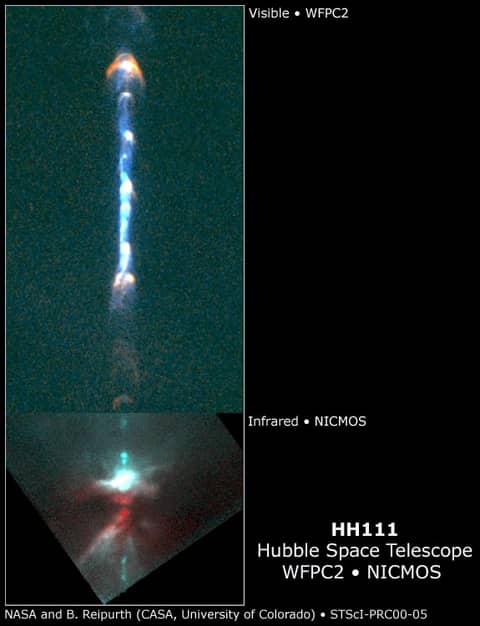 HH111's 12 Light-Year Star Jet