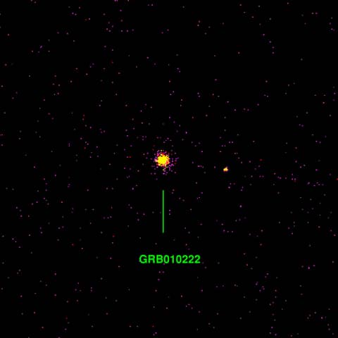GRB010222: Gamma-Ray Burst, X-Ray Afterglow