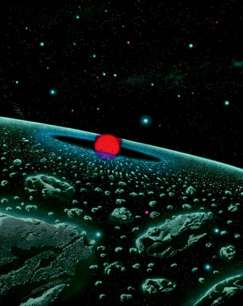 Water Found Around Nearby Star CW Leonis