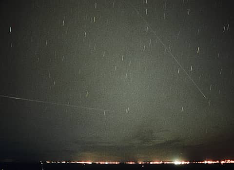 Mir Flares Farewell