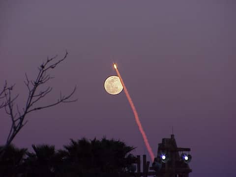 Shuttle Moon