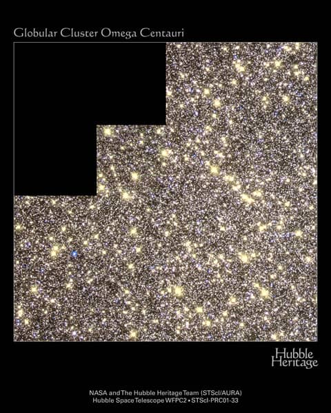 The Center of Globular Cluster Omega Centauri