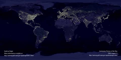Earth at Night