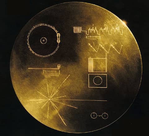 The Voyagers' Message in a Bottle