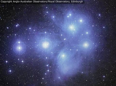 The Pleiades Star Cluster