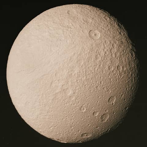 Saturn's Moon Tethys