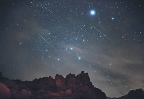 Leonids Over Joshua Tree National Park