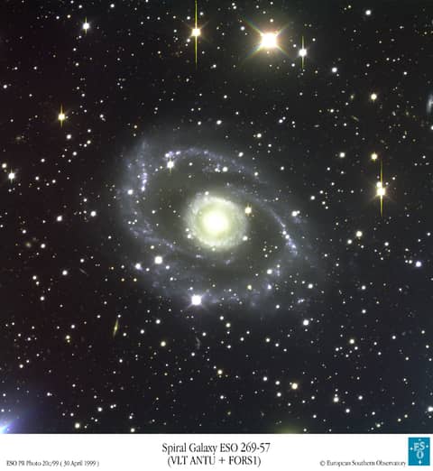Spiral Galaxy In Centaurus