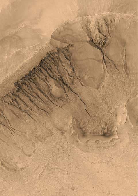 Unusual Gullies and Channels on Mars