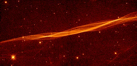 Filaments in the Cygnus Loop