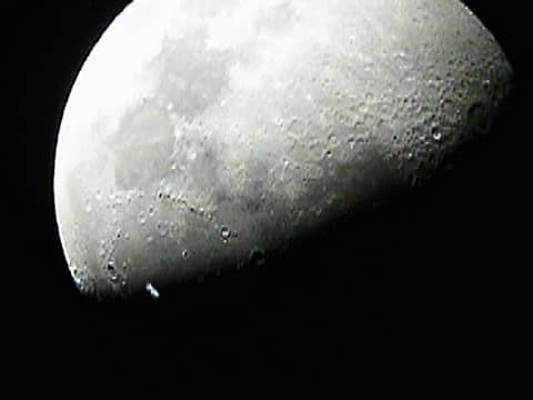 International Space Station in Transit
