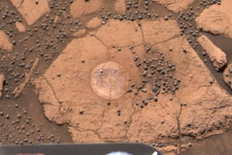 A Berry Bowl of Martian Spherules