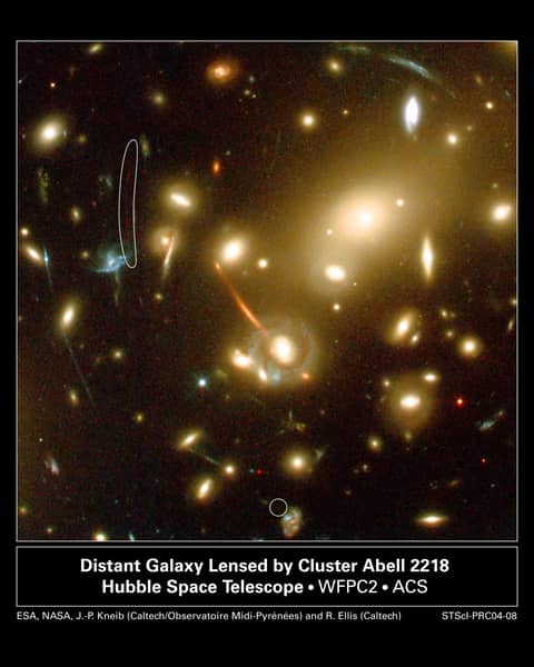 Galaxy Cluster Lenses Farthest Known Galaxy