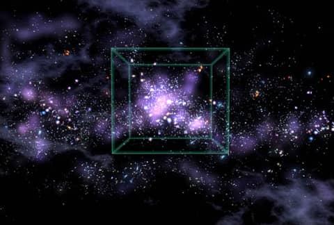 Unexpected Galaxy String in the Early Universe