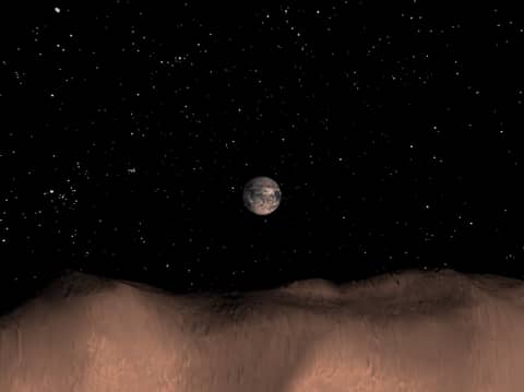 Earth Nears Asteroid Toutatis