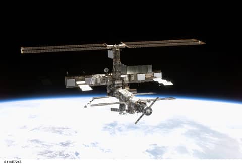 The International Space Station from Orbit
