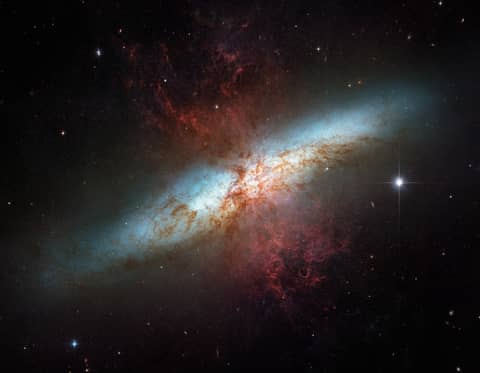 M82: Galaxy with a Supergalactic Wind
