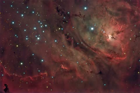M8: The Lagoon Nebula