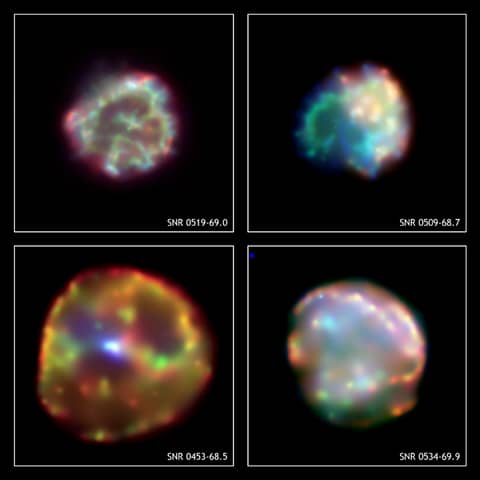 Four Supernova Remnants
