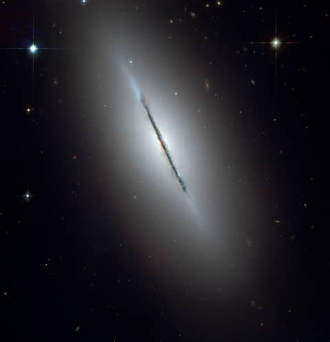 Edge-On Galaxy NGC 5866