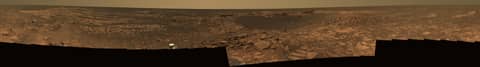 Beagle Crater on Mars