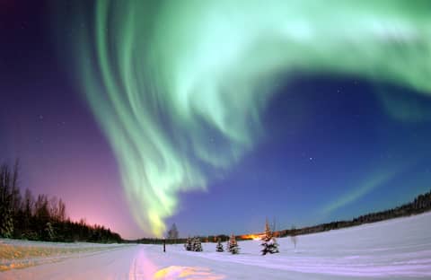 Aurora Over Alaska