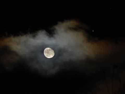 Moon and Mars Tonight