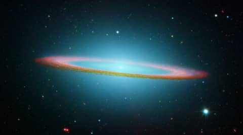 The Sombrero Galaxy in Infrared