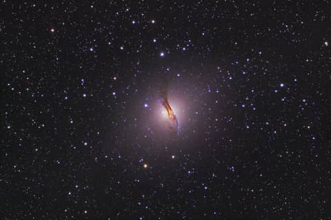 Jumbled Galaxy Centaurus A