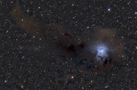 Wisps of the Iris Nebula