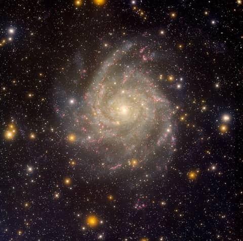 Hidden Galaxy IC 342 from Kitt Peak