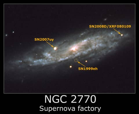 Supernova Factory NGC 2770