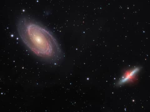 Galaxy Wars: M81 versus M82