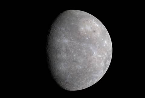 Mercury in Accentuated Color