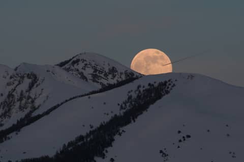 Largest Full Moon of 2009