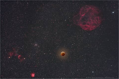 A Lunar Eclipse on Solstice Day