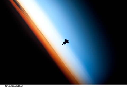 Dark Shuttle Approaching