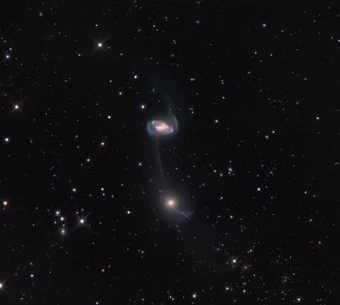 Galaxies on a String