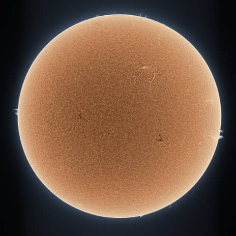 Orange Sun Simmering