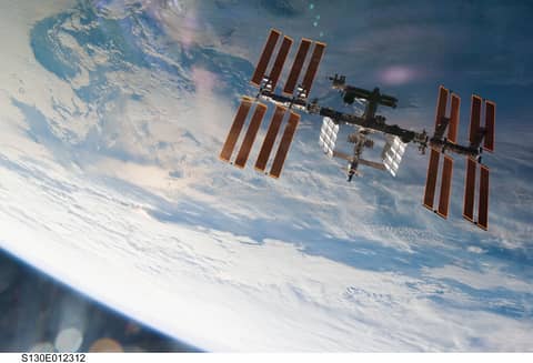The International Space Station from Above