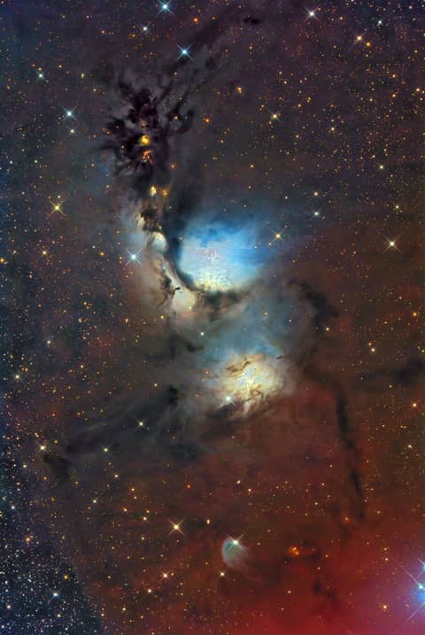 M78 and Reflecting Dust Clouds in Orion