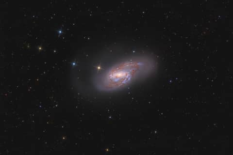 Spiral Galaxy M66