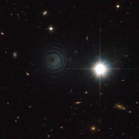 An Extraordinary Spiral from LL Pegasi