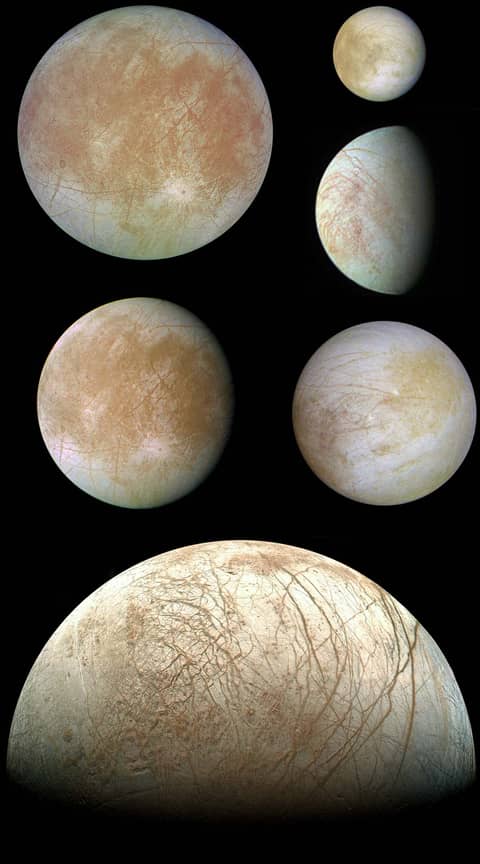 Gibbous Europa