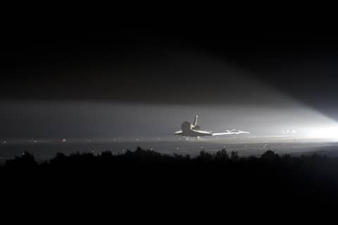 A Last Landing for Space Shuttle Endeavour