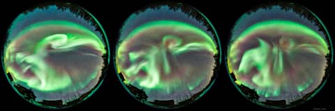 Auroral Substorm over Yellowknife