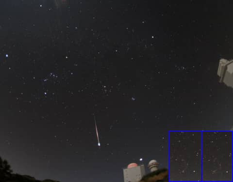 Leonid Fireball over Tenerife