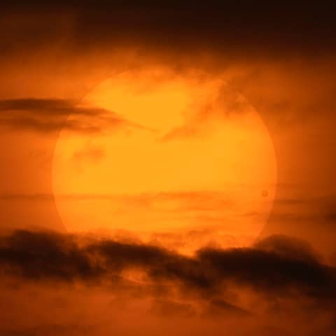 A Picturesque Venus Transit