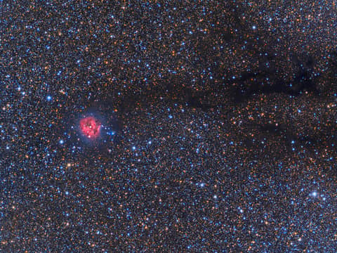 Cocoon Nebula Wide Field