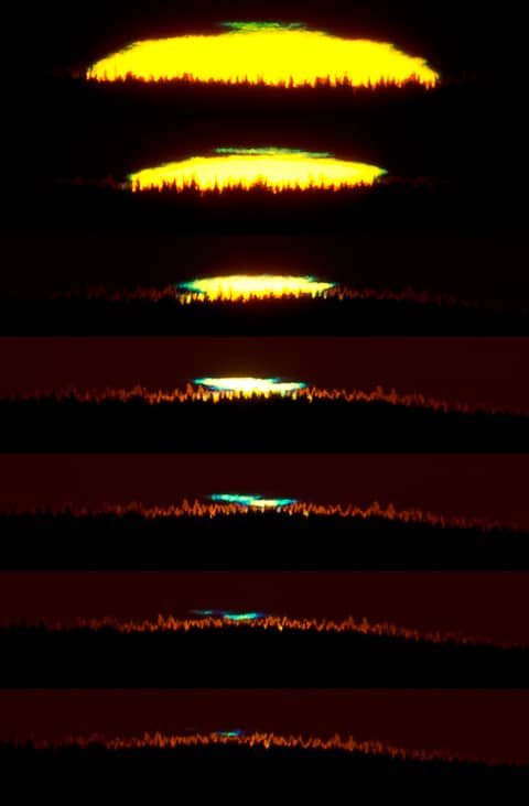 Northern Green Flash